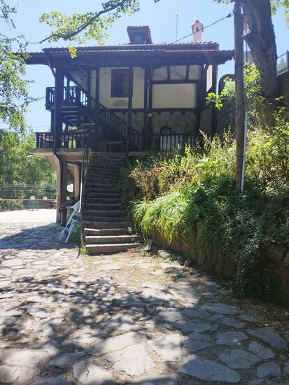 Auch ein schönes Hotel, direkt am Rila Kloster, wir mussten ca. 1 Kilometer laufen.
