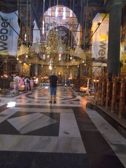 Innen im Rilakloster,