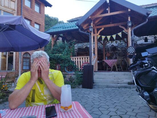 Früh am Morgen, was habe ich mir nur angetan.