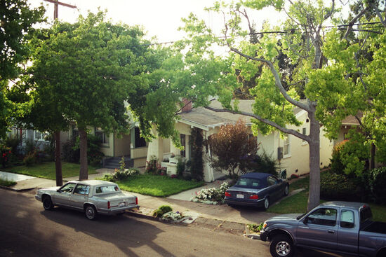 Blick aus meinen Motel