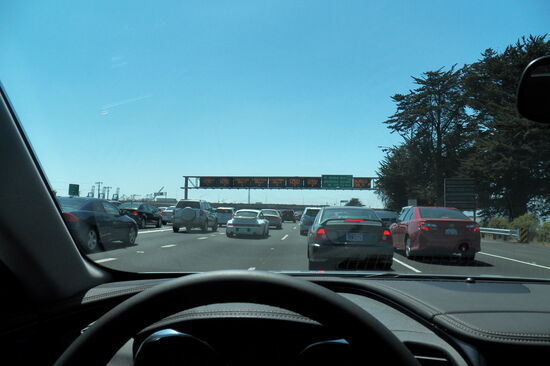 Bay Bridge stadteinwärts