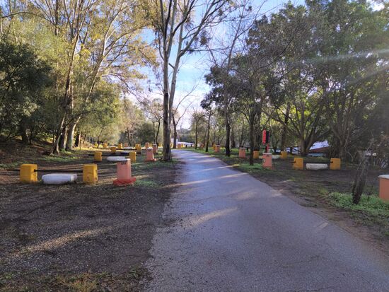 Der Campingplatz "la Casita", der uns sehr gut gefallen hat. Sehr entspannt und nur wenig los um diese Zeit des Jahres.