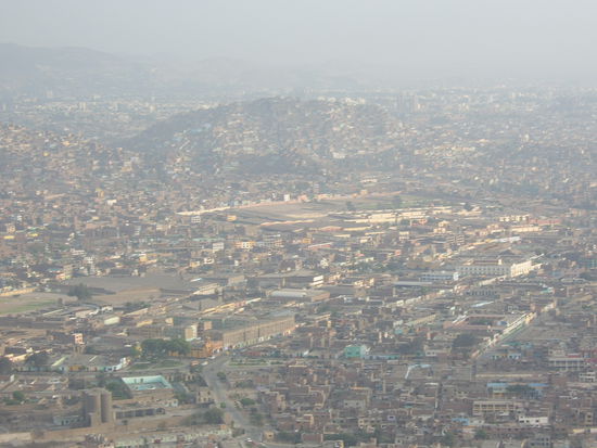 Weit und breit nur Stadt in Sicht