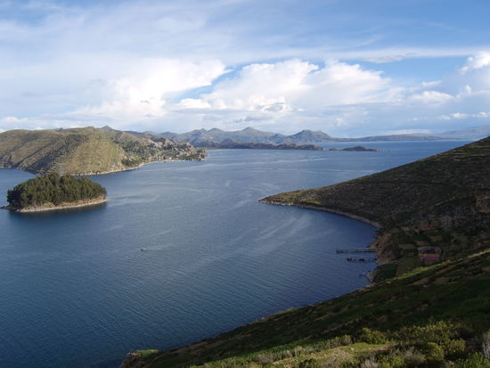 Erster Blick zurueck in der Naehe des Suedhafens