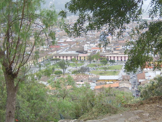 Plaza de Armas von oben