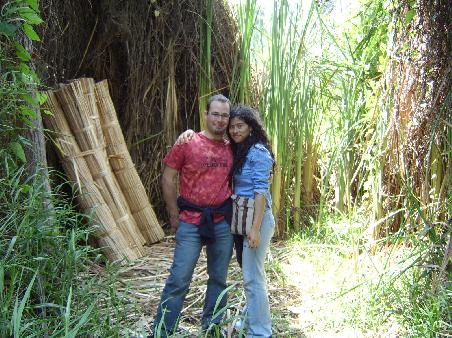 Lisseth und ich in der "Selva"