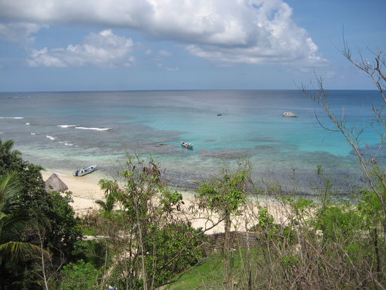 Strand+Meer+Korallenreef -auf Waya-Octupusresort