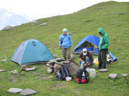 In Manali starten wir gleich die naechste Trekkingtour