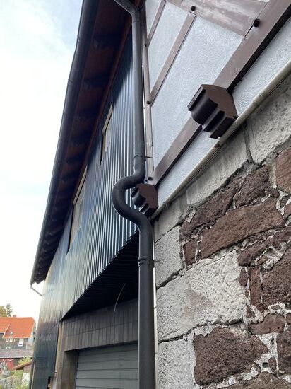 Da hat sich der Spengler richtig Mühe gegeben.