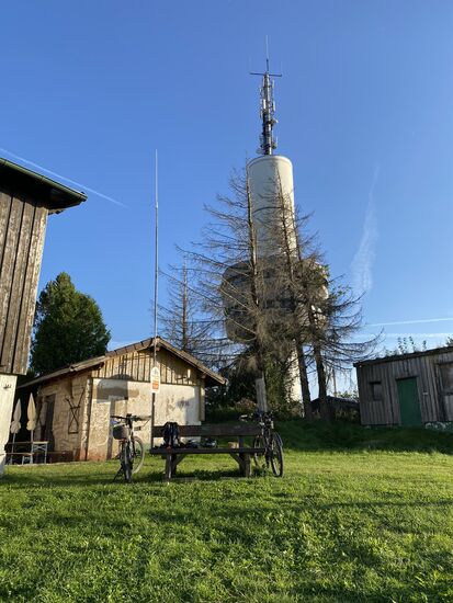 Zum Beweis, das wir auch wirklich oben waren.