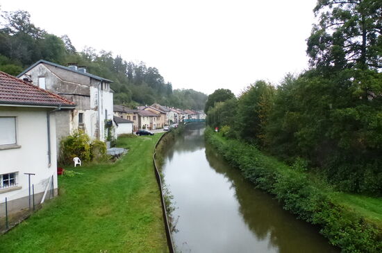 Der Canal des Vosges in Fontenoy-de-Chateau
