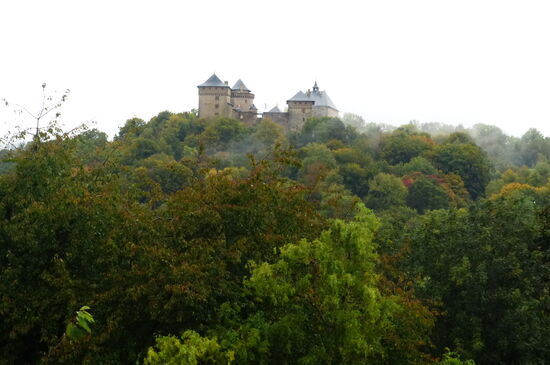 Château de Malbrouck in Manderen, nahe der französisch-deutschen Grenze