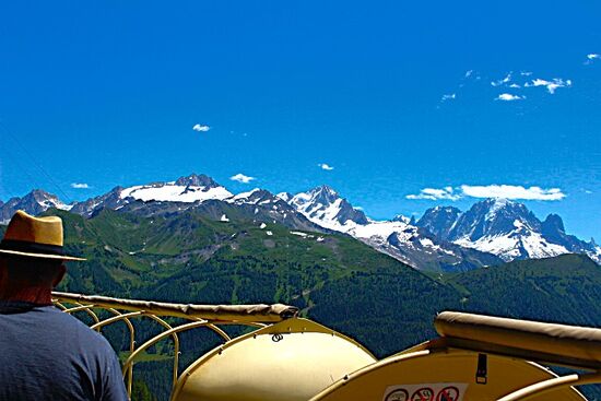 weitere Schöne Blicke in die Berge