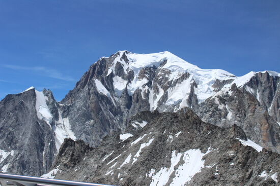 Gletscher des Montblanc