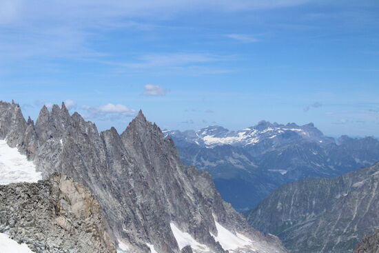 Aussicht von der obersten Bergstation