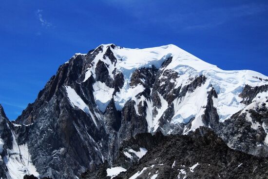 Der Montblanc in seiner ganzten Pracht
