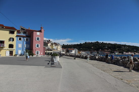 Promenade in Piran
