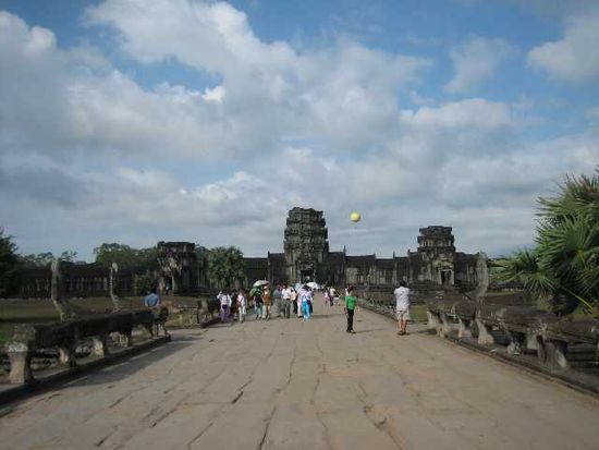 Willkommen in Angkor Wat