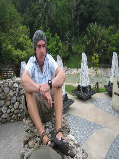 Ich in Ranong kurz vorm Visa Trip
