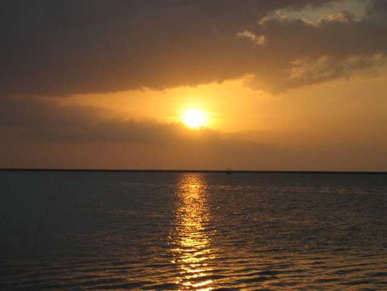 Die Jakobskroenung des Sonnenuntergangs