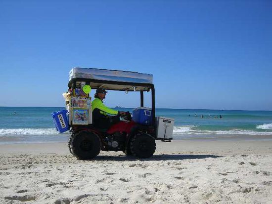Eismann in Byron Bay