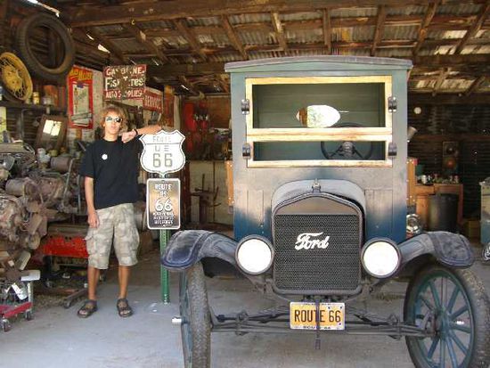 Auto und oRRum an der Route 66