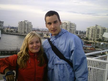 Ausblick von der Spirit of Tasmania auf Melbourne!