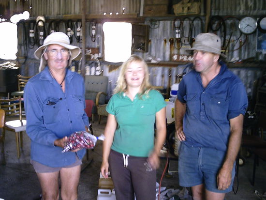 was fuer ein tolles Bild!? - aber es ist das einzige von unseren lustigen Arbeitskollegen!!