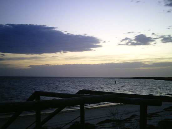 Ausblick aufs Meer von Lucky Bay