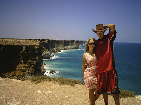 Beim Great Australian Bight!