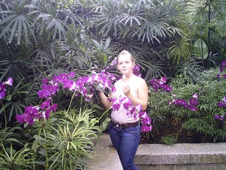 Im Botanischem Garten in der Mitte von Singapur!