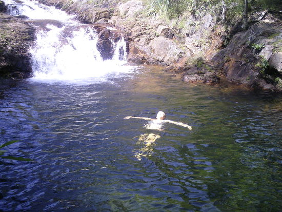 herrlich!! 
ein kuehles Plaetzchen ganz ohne krokos