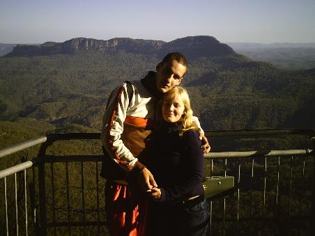 in den Blue Mountains