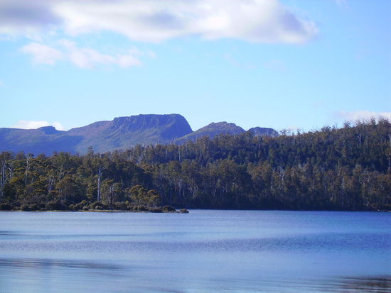 Ein ruhiger Lake St Clair