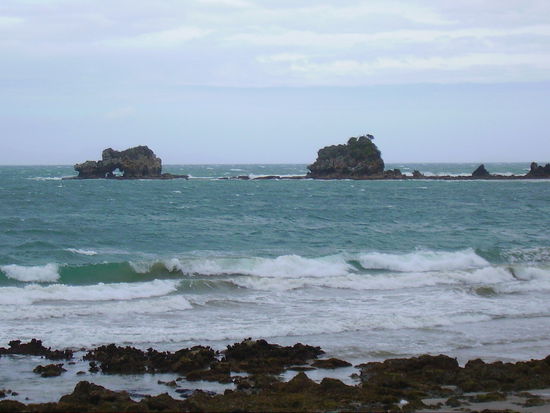 Nach zwei Wochen 30-40 Grad gab es am letzten Wochenende Regen an Victorias Suedkueste - herrlich!