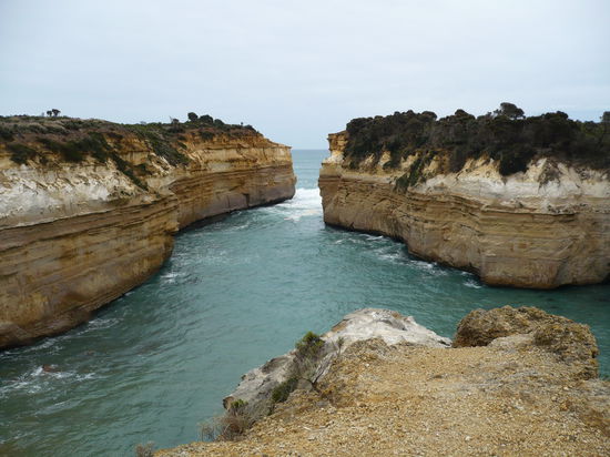 Eins der Highlights an der Great Ocean Road - Loch Ard Gorge