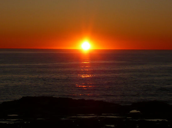 Unser vorletzer Sonnenaufgang