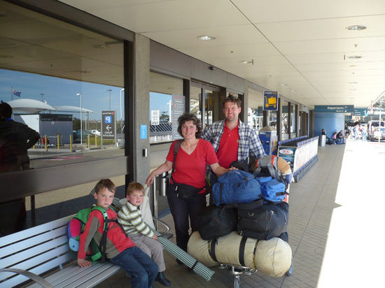 Das war zwar in Sydney, aber in Berlin sahen wir immer noch so aus