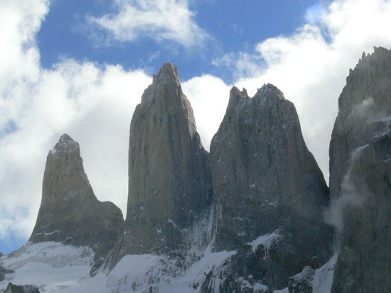 Die Torres - wie 3 steinerne Orgelpfeifen