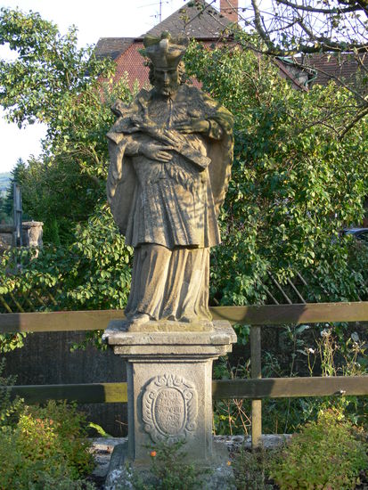 Der Nepomuk auf der Haselbacher Bruck'