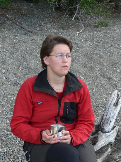 Psst. Nicht stören, Christina geniesst!