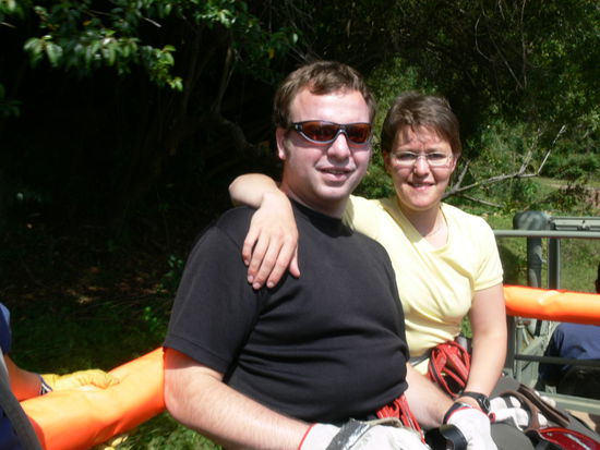 Da waren wir noch ganz locker.