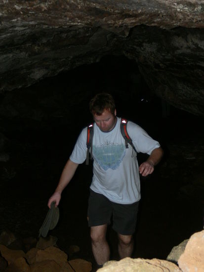 "Ich komm' lieber wieder raus. Ist doch ungemütlich hier drin."