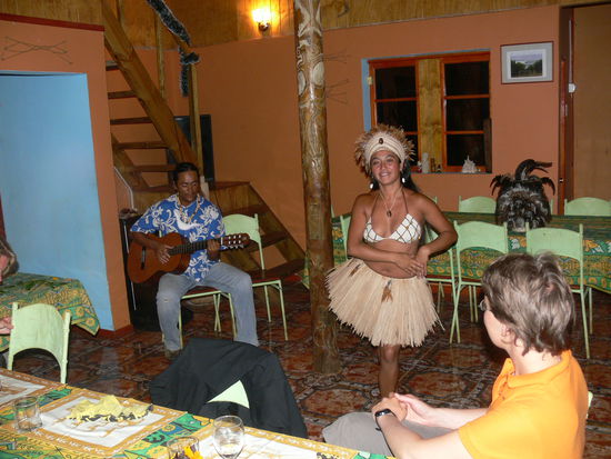 schön zum Anschauen: Tanz für die Touris