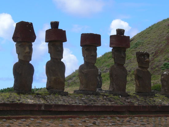 Ahu am Anakena Beach