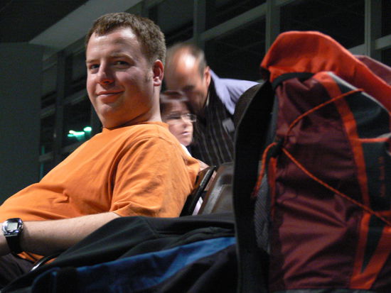 Entspannte Wartezeit am Frankfurter Flughafen