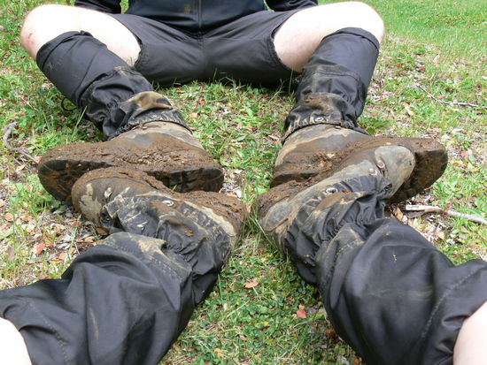 Trekking hat auch etwas mit Dreck zu tun!