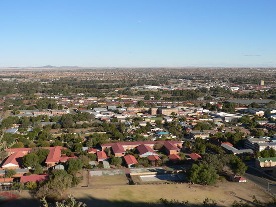 Blick über Bloemfontain
