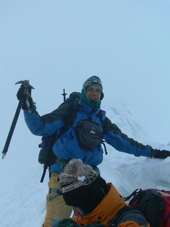 Auf dem Gipfel: Ich hab es geschafft!
On the summit: I did it!