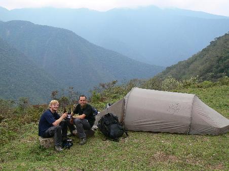 Am zweiten Camp Platz konnten wir uns sogar ein Sieger Bier goennen!
At the second camp site we even got a winner beer